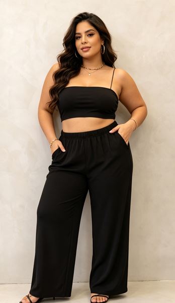 Immagine di PLUS SIZE FLUID TROUSERS